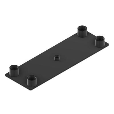 60-140-1 MODULAR SOLUTIONS POLYAMIDE PART<br>END CAP 45MM X 135MM BLACK